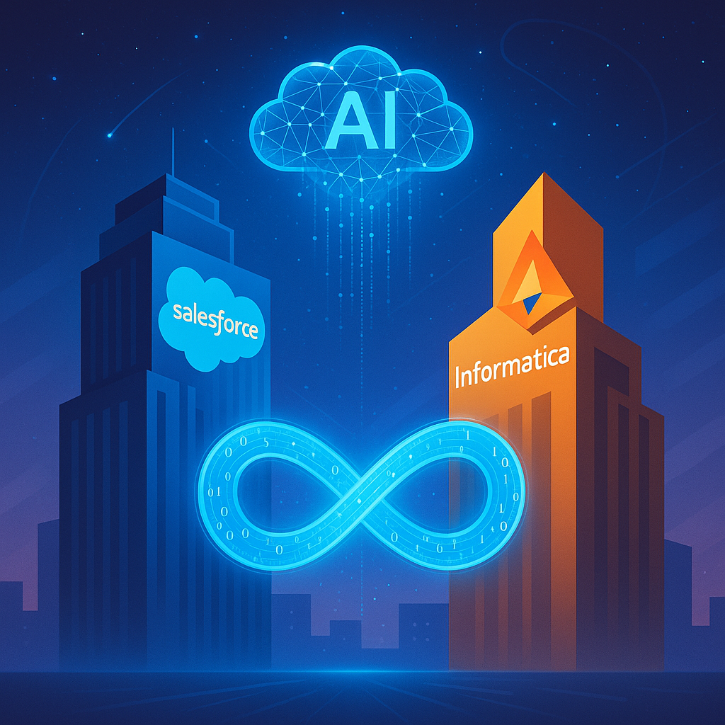 Salesforce rachète Informatica pour 8 milliards de dollars